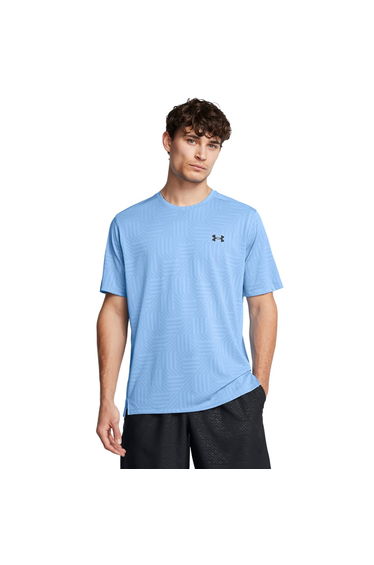 Men's Under Armour Tech Vent Geotessa T-Shirt in Blue