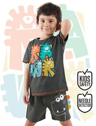 Rawr Dino Boy T-shirt Shorts Set