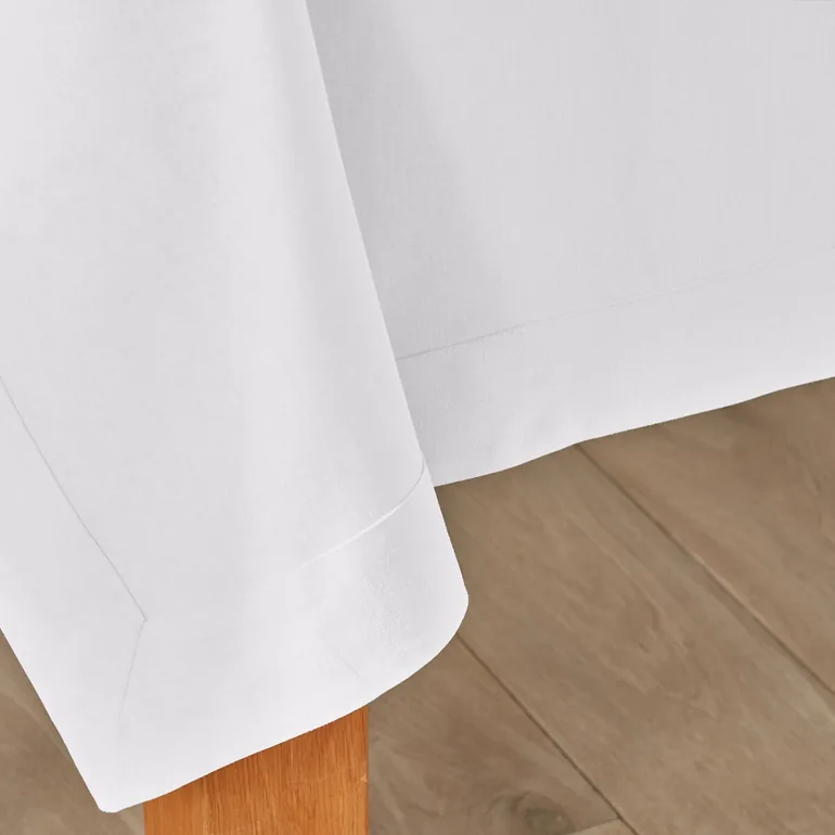 Border Linen Blend Tablecloth - 2