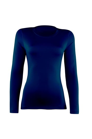 Rhino Womens/Ladies Sports Baselayer Long Sleeve - Navy