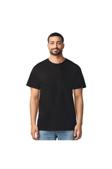Gildan Mens Cotton T-Shirt - Black