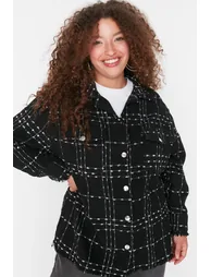 Black Chenille Woven Shirt - 2