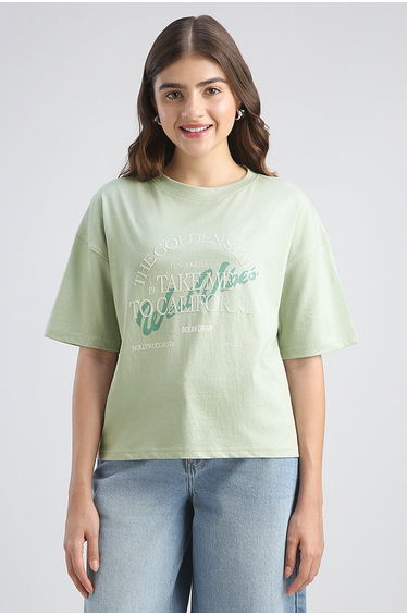 Relaxed Fit Graphic T Shirt