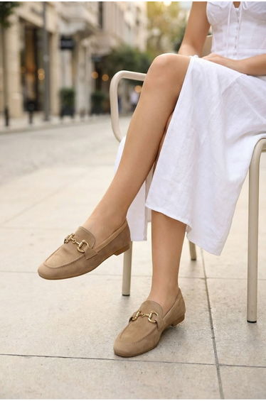 Women's Mink Suede Flats
