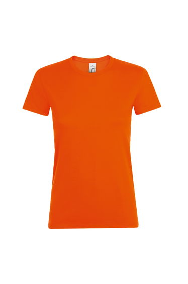 SOLS Womens/Ladies Regent Short Sleeve T-Shirt - Orange