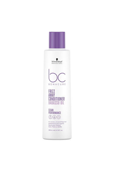 Schwarzkopf BC Clean Frizz Away Conditioner 200ml
