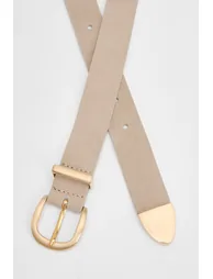 حزام كارين ميلين باللون البيج - 1