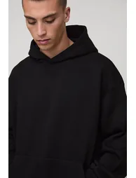 Basic Oversized Over the Head Hoodie - 2