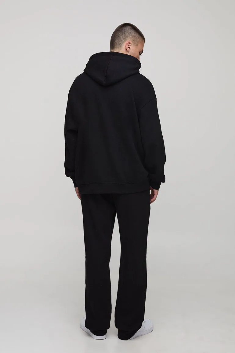 Basic Oversized Over the Head Hoodie - 1