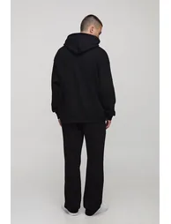 Basic Oversized Over the Head Hoodie - 1