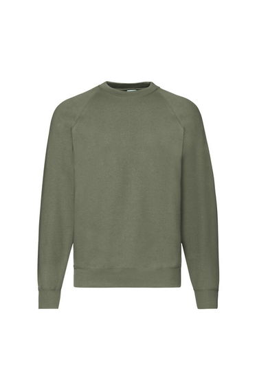 Fruit of the Loom Mens Premium Set-in Sweatshirt - Classic Olive