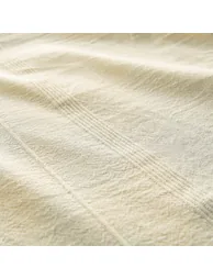 غطاء سرير قطن بشراشيب - 3