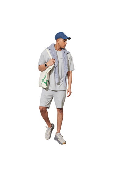 White Slim Fit Slim Fit Cotton Stretch Printed Crew Neck T-Shirt