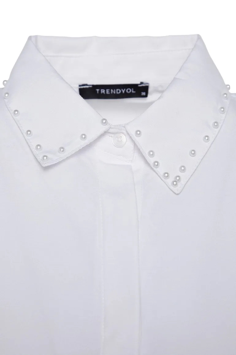 Shirt - White - Fitted - 6