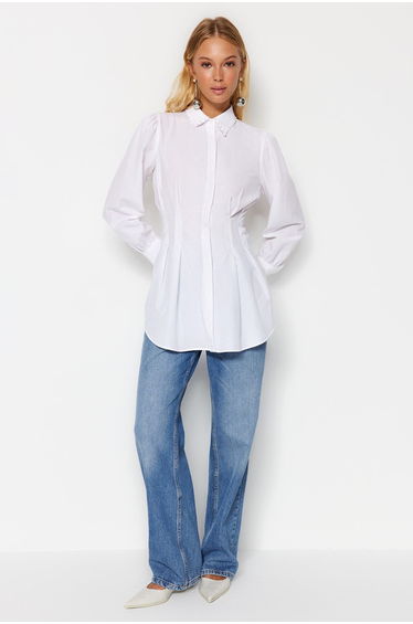 Shirt - White - Fitted