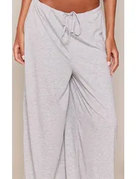 Tall Grey Marl Jersey Balloon Cuffed Trousers - 3