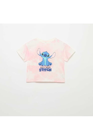 'Disney' Short-Sleeved T-Shirt PINK