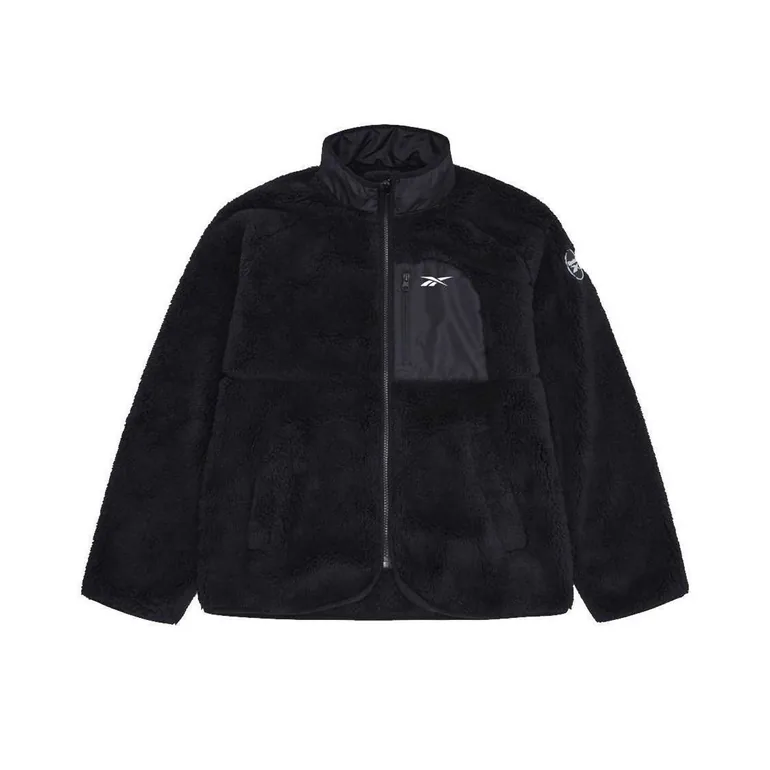 Reebok Womens/Ladies Double Monkey Fleece Jacket - Black