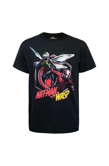Ant-Man Mens Ant-Man And The Wasp Burst T-Shirt - Black