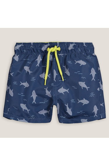 Shark Print Swim Shorts