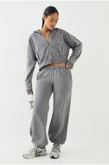 DSGN Studio Premium Heavyweight Washed Cuffed Jogger - charcoal