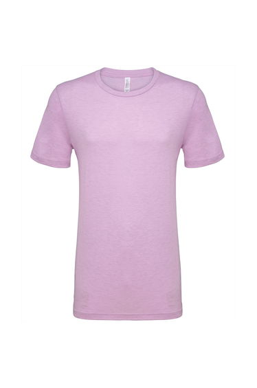 Bella + Canvas Adults Unisex Heather Cvc Short Sleeve T-Shirt - Heather Prism Lilac