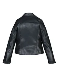 Zip-Up Biker Jacket - 3