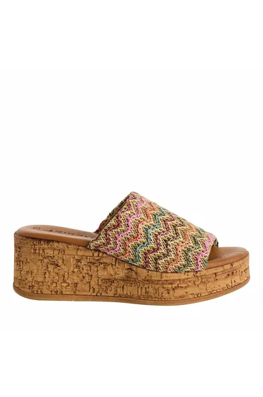 Platform Wedge Mules