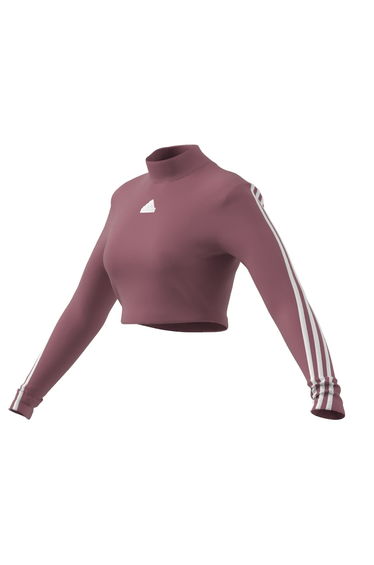 Future Icons 3-Stripes Mock Neck Top