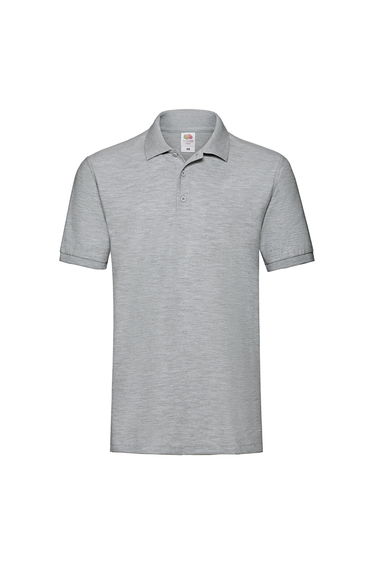Fruit of the Loom Mens Premium Heathered Polo Shirt - Athletic Heather