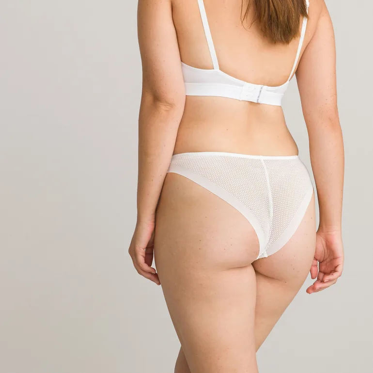 Fishnet Lace Tanga - 1