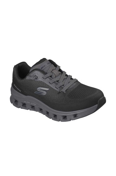 Skechers Mens Glide-Step Pro Trainers - Black/Charcoal