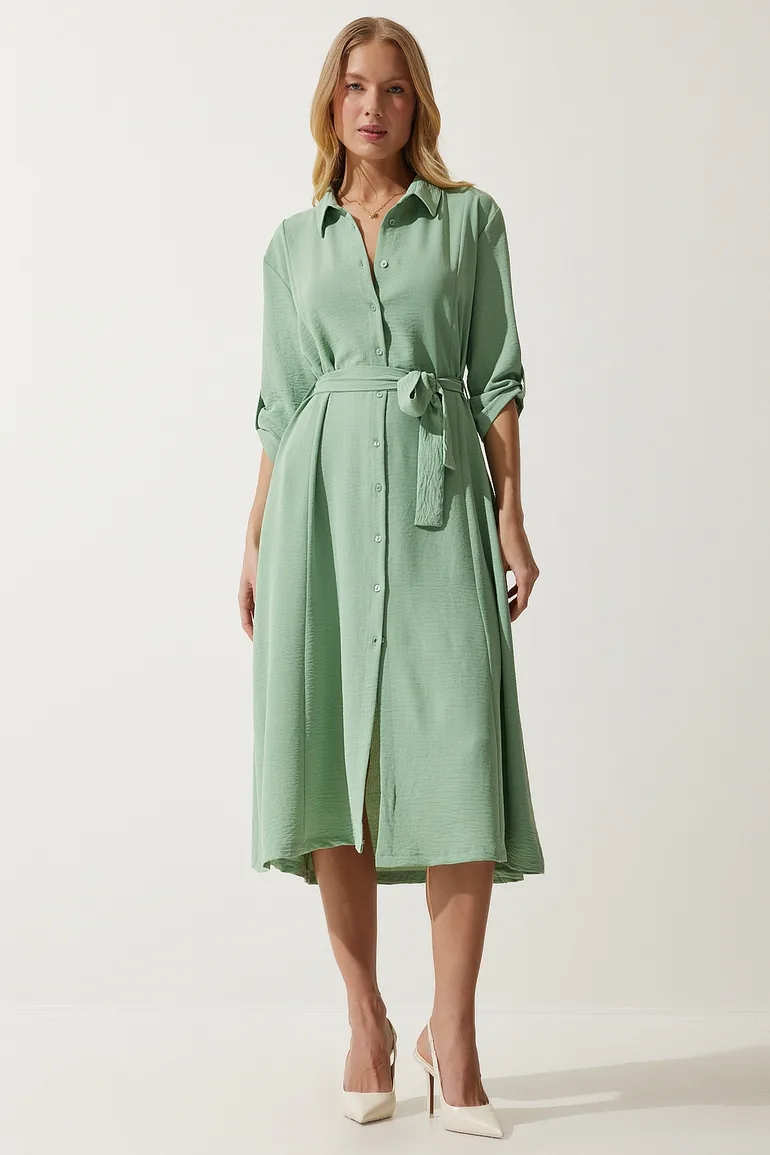 green emerald velvet dress Green Shirt Mini Dress