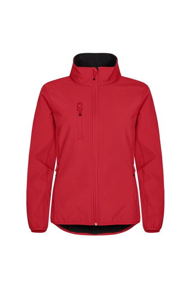Clique Womens/Ladies Classic Soft Shell Jacket - Red