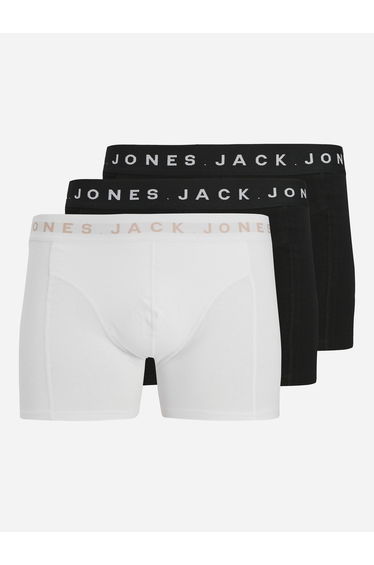 Pack of 3 - Printed Waistband Trunks