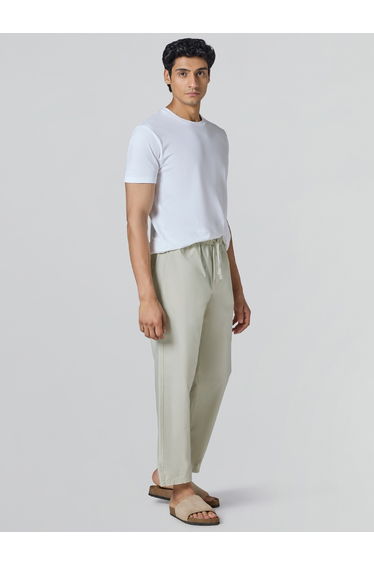 Men Solid Relaxed Fit 100% Cotton Pyjama