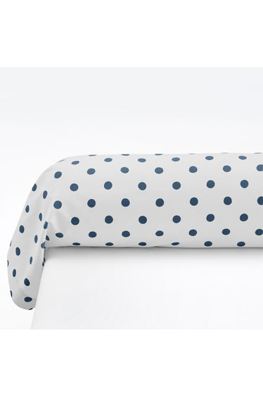 CLARISSE Polka-Dot Cotton Bolster Case