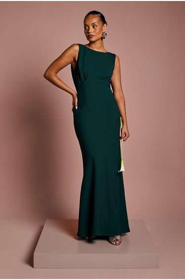Coast Honoured Petite Sleeveless Cowl Back Maxi Dress