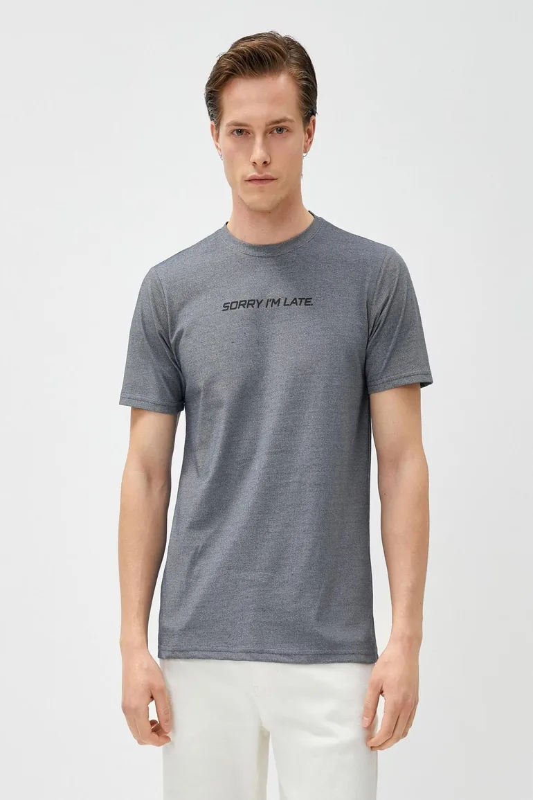T-Shirt - Dark blue - Regular fit - 2