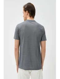 T-Shirt - Dark blue - Regular fit - 3