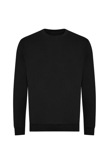 Awdis Mens Organic Sweatshirt - Deep Black