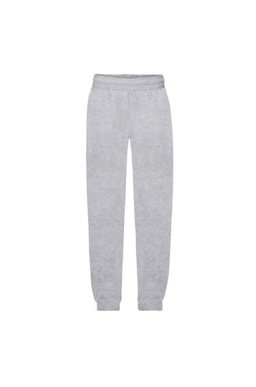 Fruit Of The Loom Kids Unisex Premium 70/30 Jog Pants / Jogging Bottoms - Heather Grey