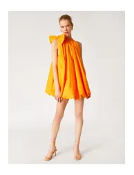 Dress - Orange - Basic - 2