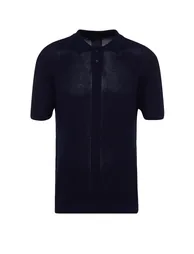 Polo T-shirt - Navy blue - Relaxed fit - 6