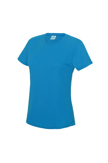 AWDis Just Cool Womens/Ladies Sports Plain T-Shirt - Sapphire Blue
