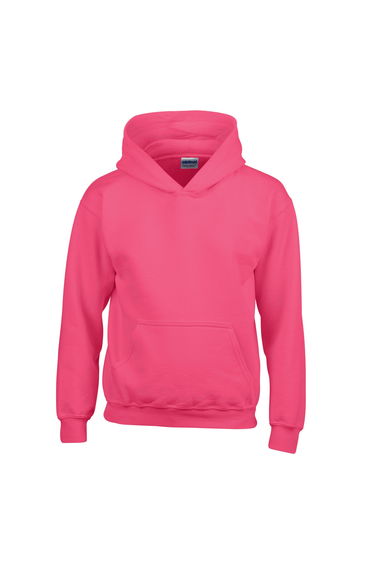 Gildan Childrens/Kids Heavy Blend Hooded Sweatshirt - Heliconia