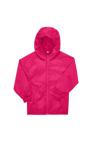 B&C Childrens/Kids #Reset Windbreaker - Magenta Pink