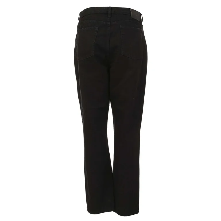 Women's DKNY Broome High Rise Vintage Jeans in Black - 1