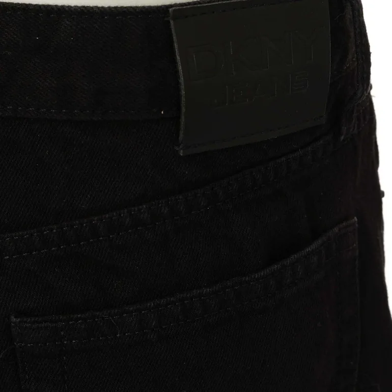 Women's DKNY Broome High Rise Vintage Jeans in Black - 2