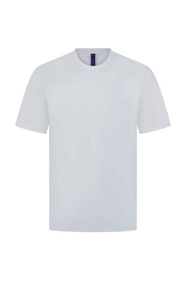 Henbury Unisex Adult CoolPlus Moisture Wicking T-Shirt - White